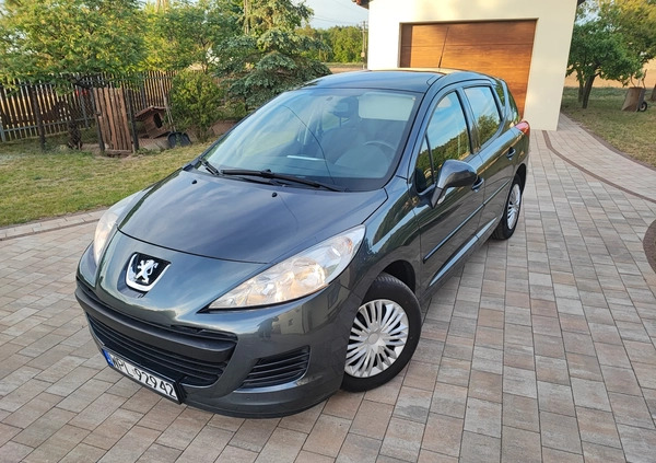 Peugeot 207 cena 13900 przebieg: 127000, rok produkcji 2011 z Płock małe 529